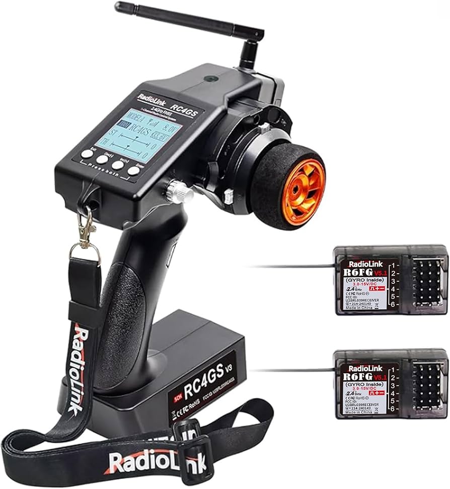 Radiolink RC4GS V3(V2 Upgrade) 5 Channel RC Radio Transmitter and
