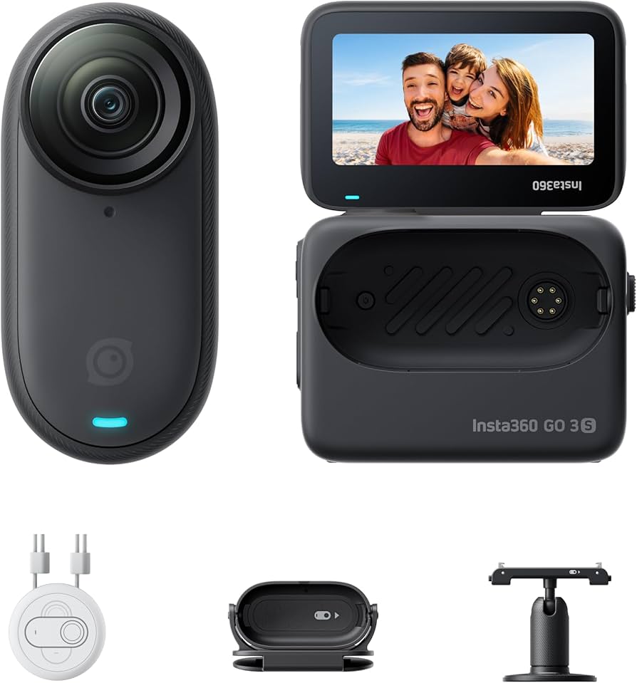 Amazon.com : Insta360 GO 3S - 128 GB Black 4K Tiny Portable