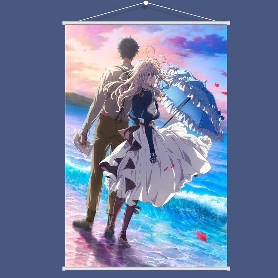 Amazon.co.jp: YANGSONG タペストリー ヴァイオレット・エヴァー