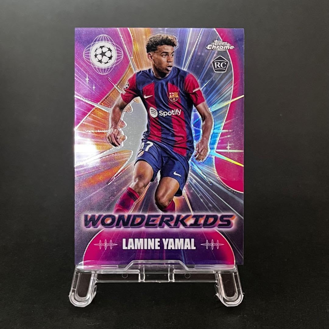 Amazon.co.jp: Topps chrome Yamal ヤマル インサート RC サッカー