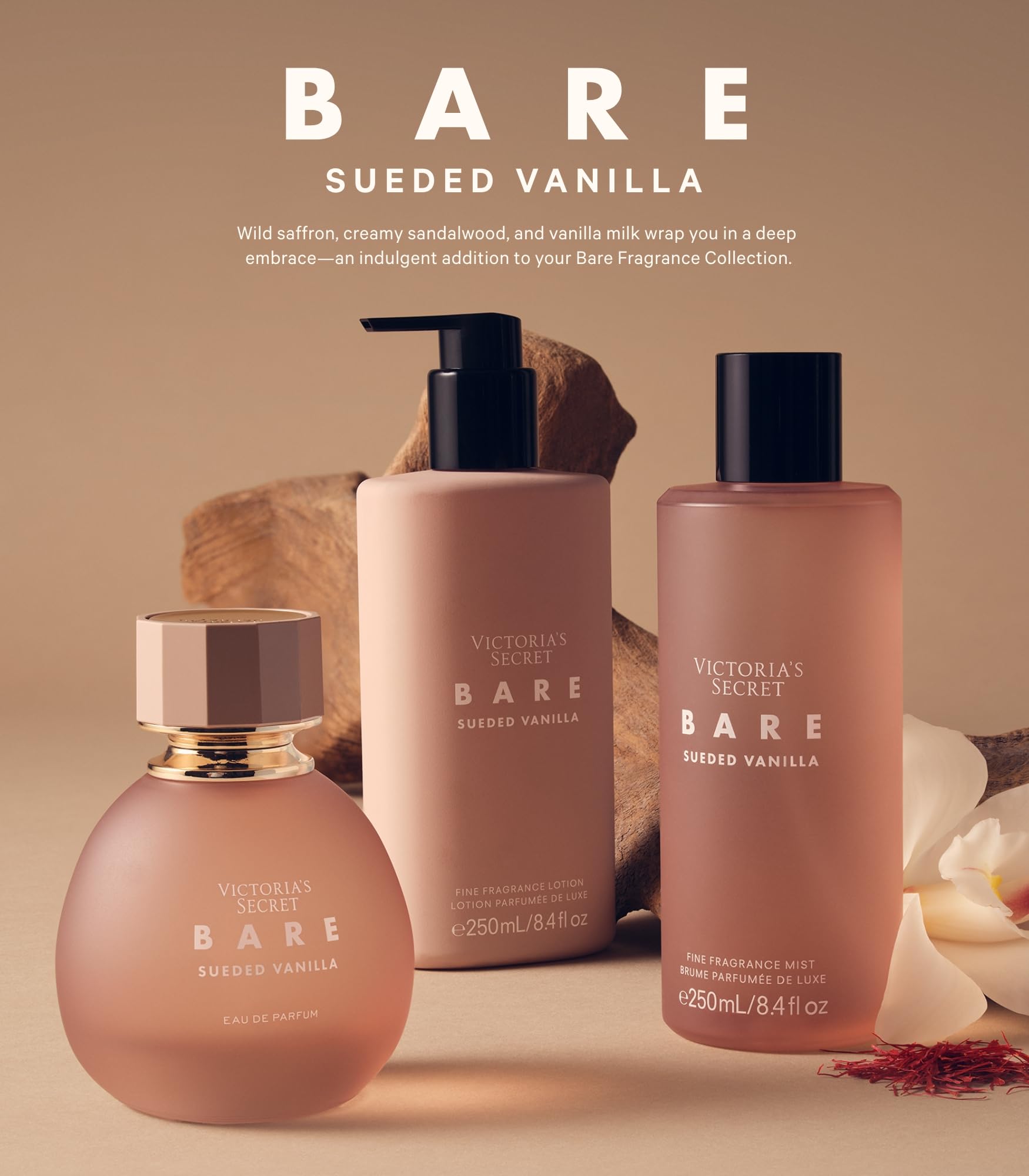 Amazon.com: Victoria's Secret Bare Eau de Parfum, Sueded Vanilla