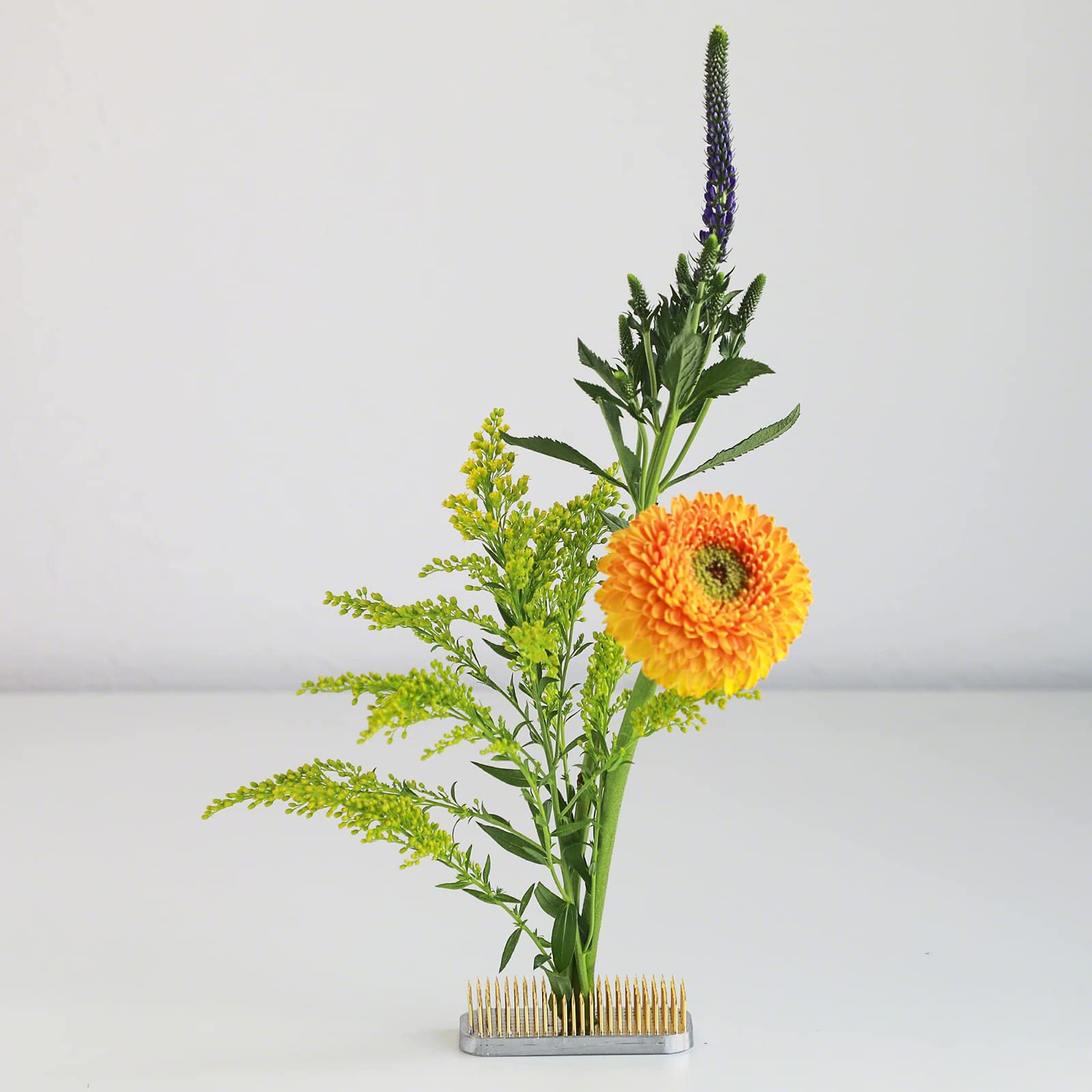 Amazon.com: Wazakura Japanese Ikebana Kenzan Long Rectangular
