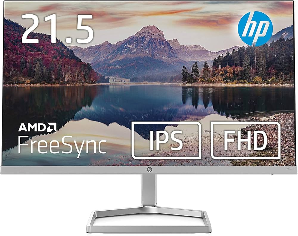 Amazon.co.jp: HP モニター M22f 21.5インチ フルHD 薄型 非光沢 IPS
