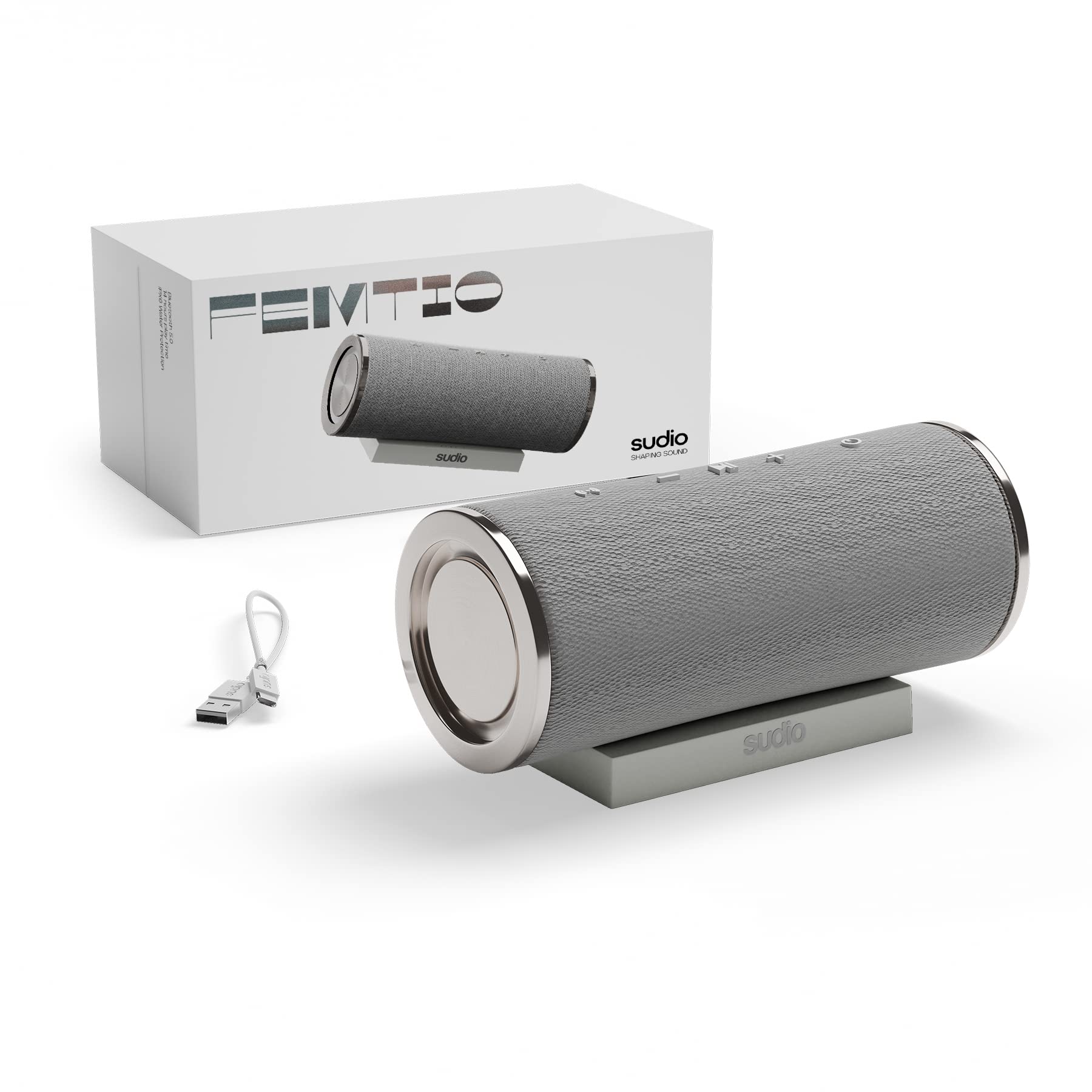 Amazon.com: Sudio Femtio Portable Bluetooth Speakers - Wireless