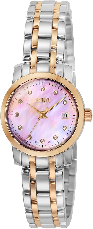 Amazon.co.jp: [フェンディ]FENDI 腕時計 ラウンドクラシコ ピンク