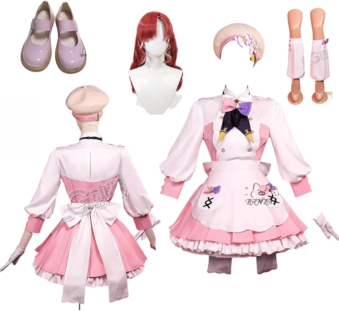 Amazon.co.jp: [BANBAS] Vtuber 早乙女ベリーコスプレ衣装