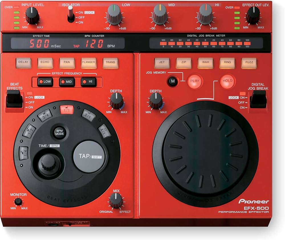 Pioneer EFX-500-R Dj Effector - Red : Amazon.in: Musical Instruments