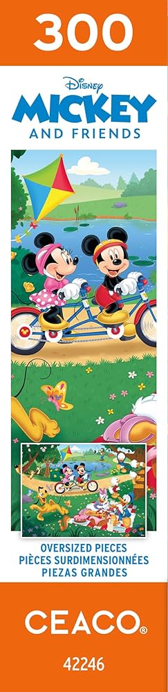 Amazon | Ceaco - ディズニー - 公園のミッキー&ミニー - 300ピース