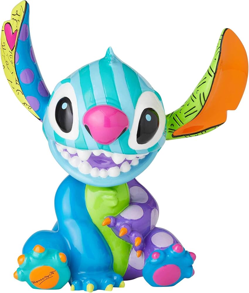 Amazon.com: Enesco Disney Britto Lilo and Stitch Big Figurine, 14