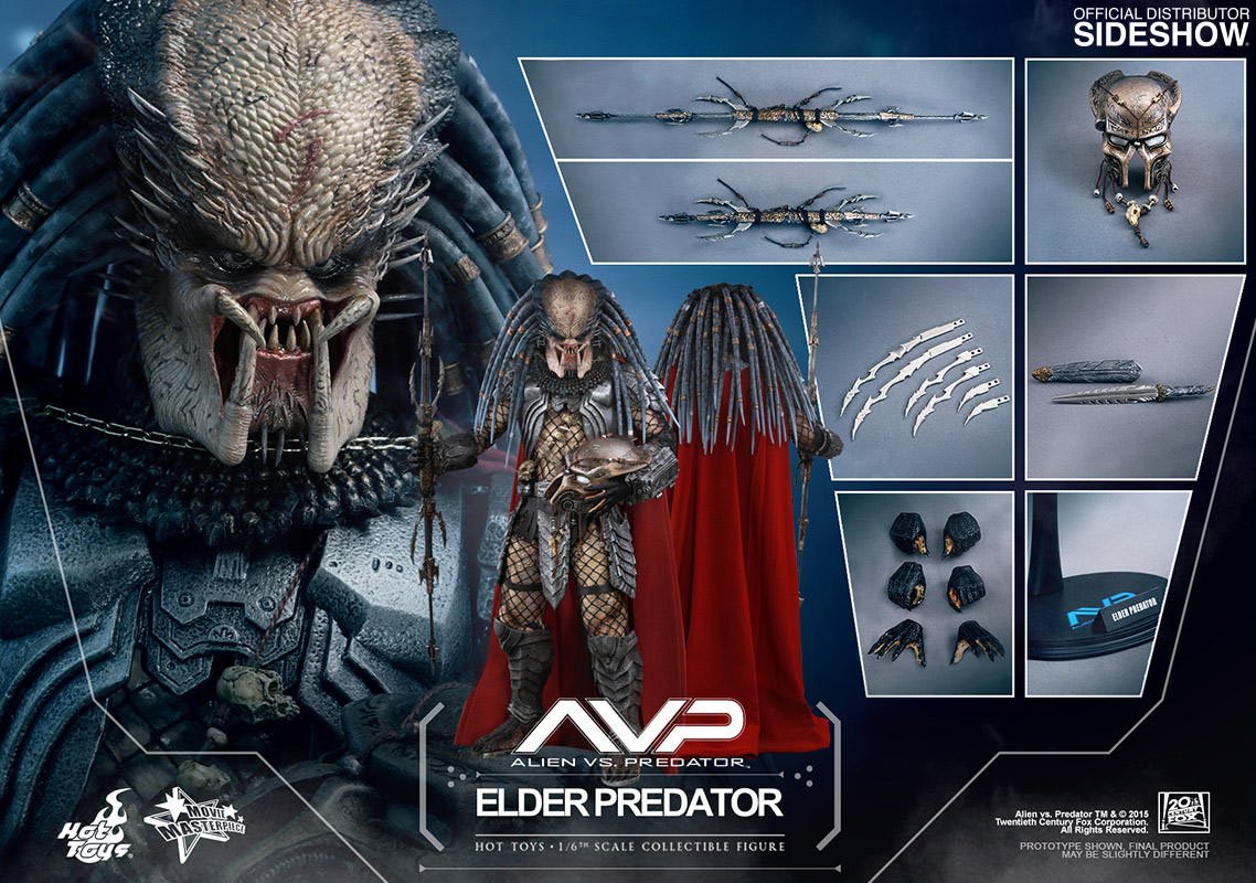 Amazon.co.jp: Movie Masterpiece AVP Elder Predator (2.0 Version) 1
