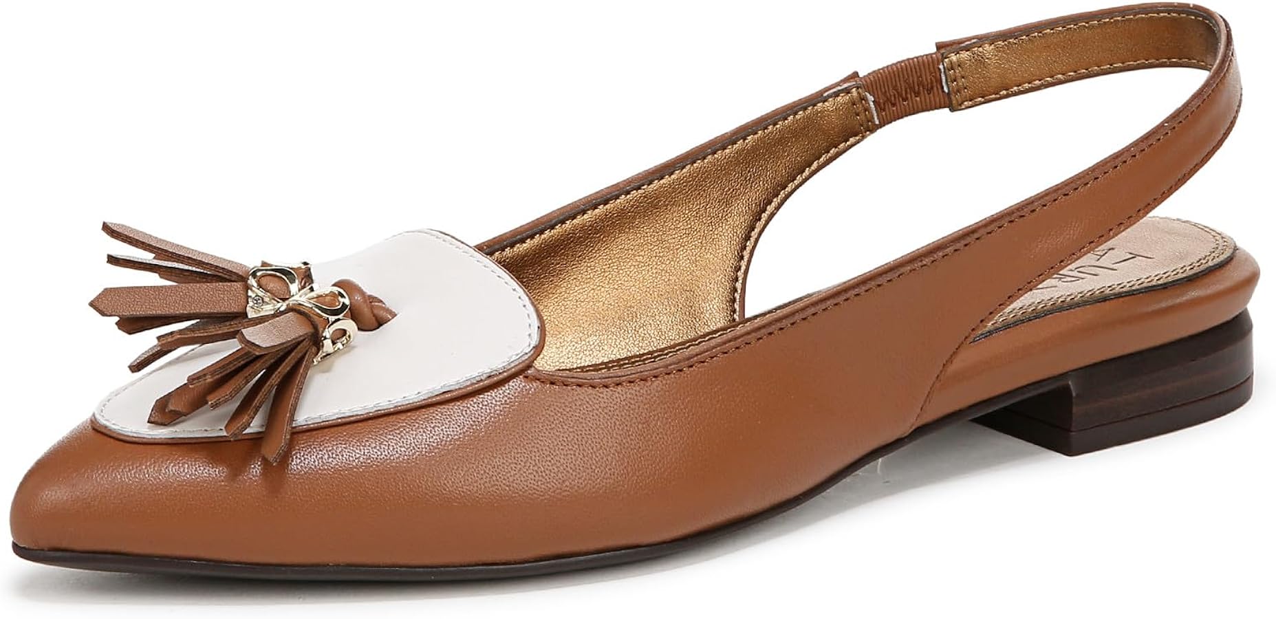 Amazon.com | Naturalizer Womens Juliana Slingback Flats English