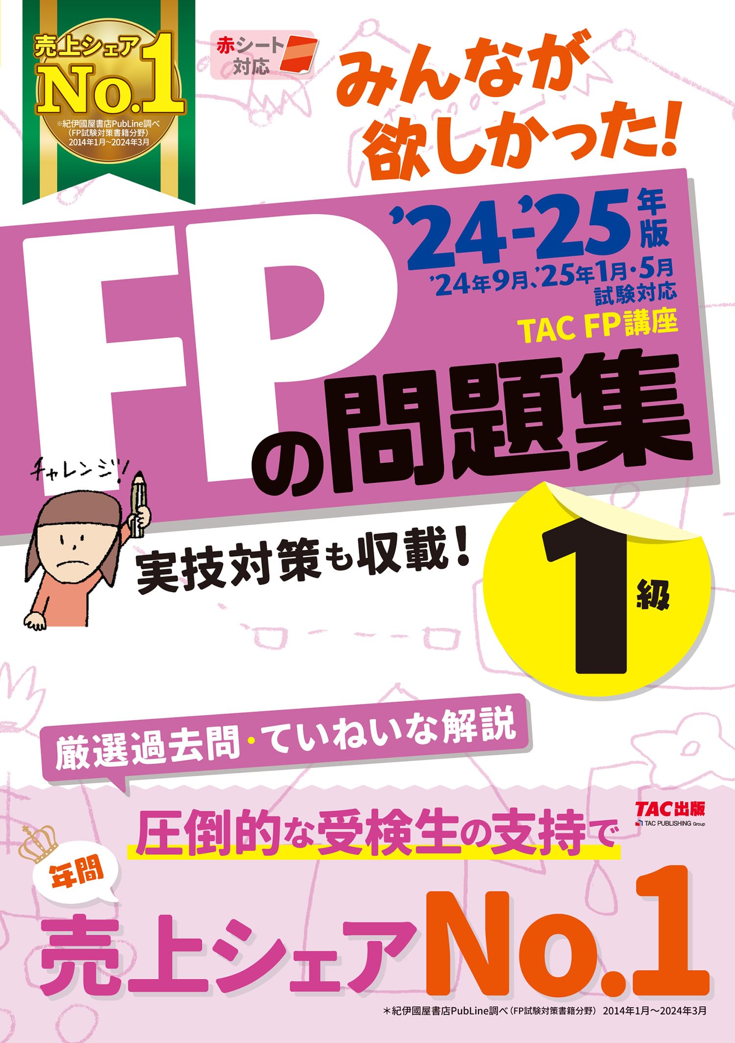 みんなが欲しかった! FPの問題集 1級 2024-2025年 [FP技能士1級 厳選