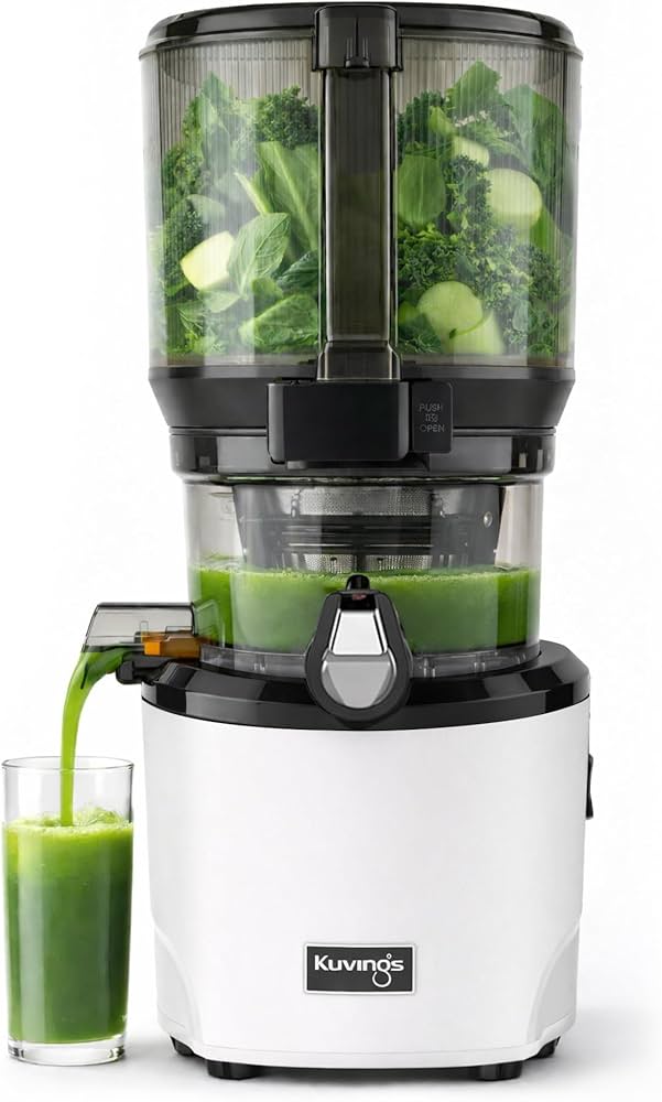 Amazon.com: Kuvings AUTO10 Cold Press Juicer White - Hands-Free