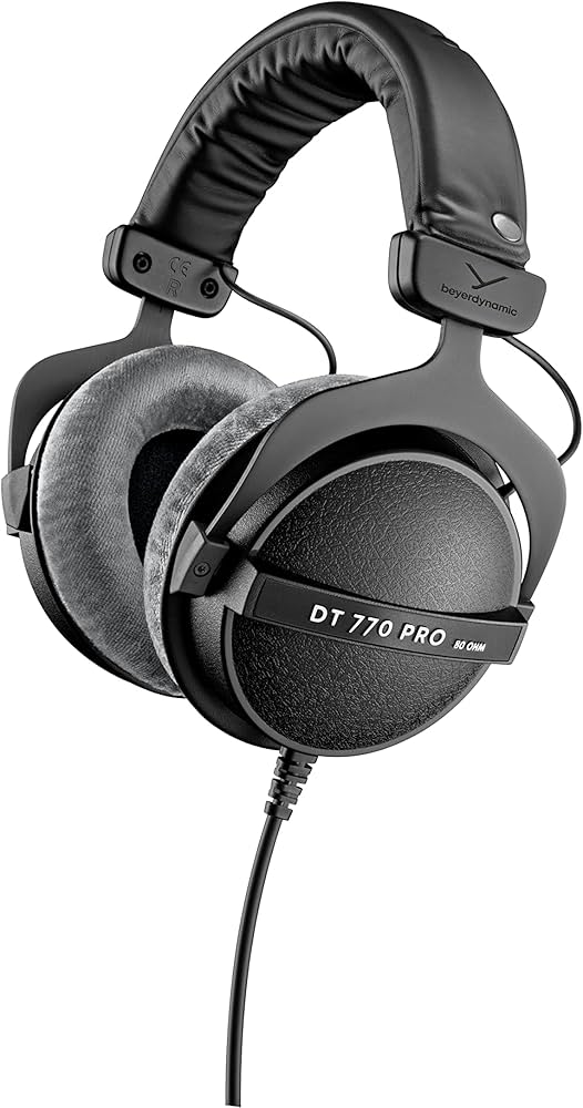 Amazon.co.jp: Beyerdynamic DT770 PRO Headset - 80 OHM : 楽器・音響機器
