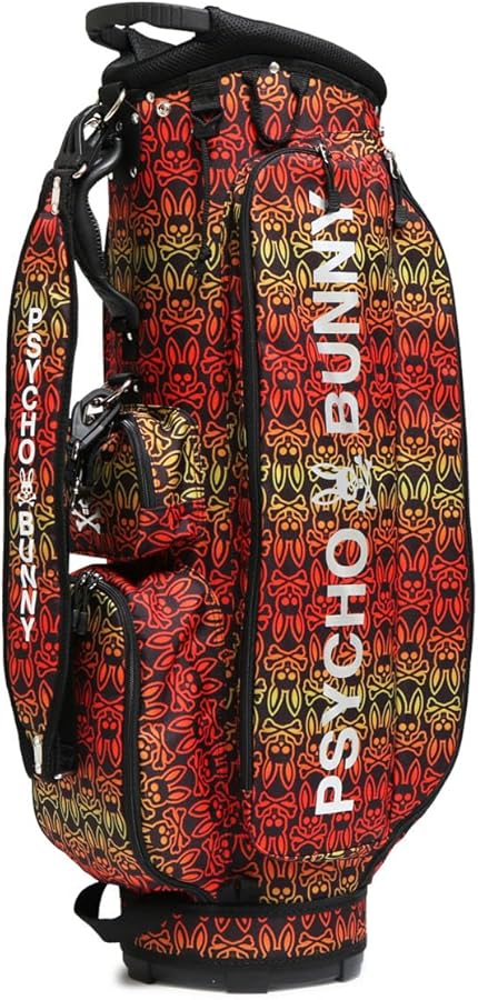 Amazon.co.jp: [サイコバニー] ゴルフ キャディバッグ カート型 9型 4