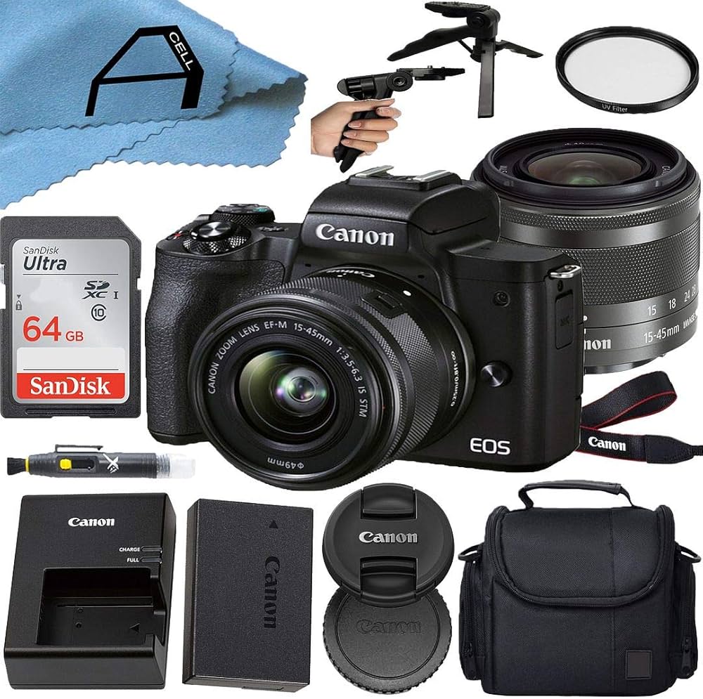 Amazon | Canon ミラーレス一眼カメラ EOS M50 Mark II 24.1MP