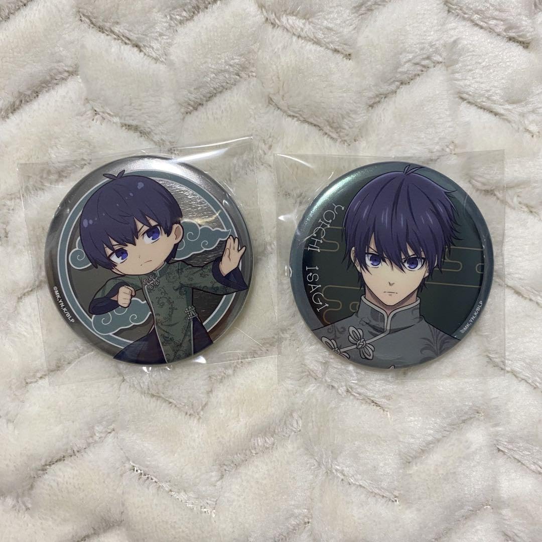 ブルーロック チャイナカンフー! メタリック缶バッジ【潔世一】42個