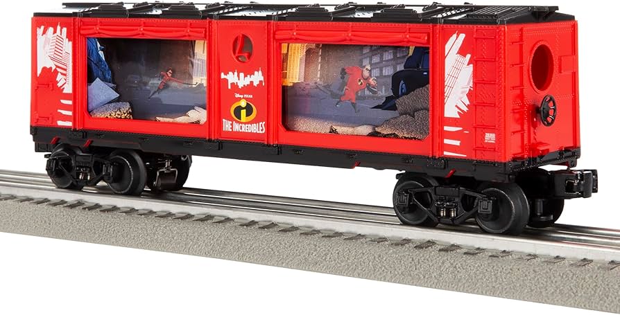 Amazon.com: Lionel Disney Pixar Incredibles O Gauge Model Train