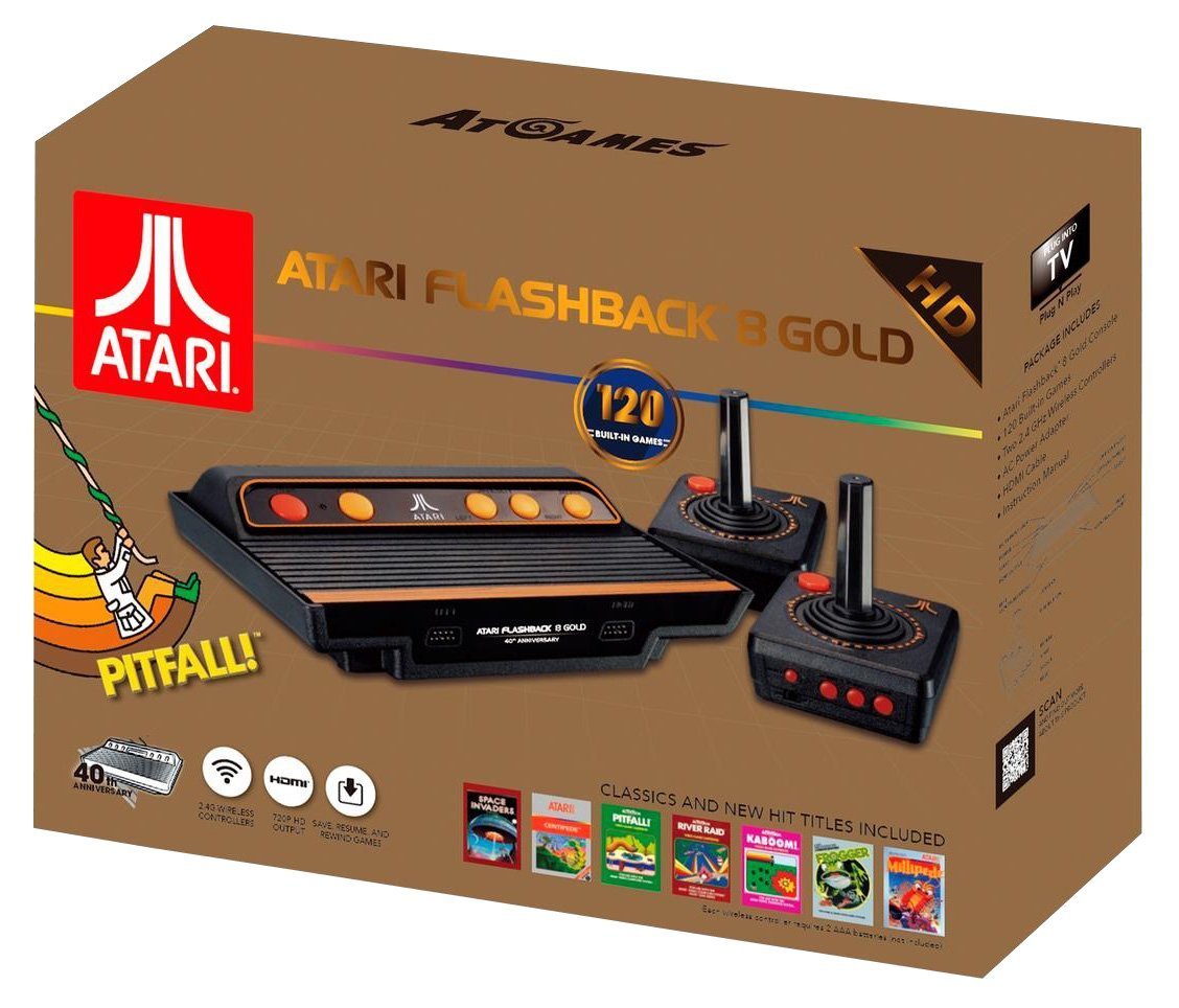 Amazon.com: Atari 40Th Anniversary Flashback 8 Gold Deluxe HD