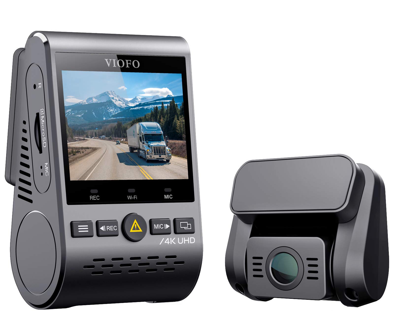 Viofo A129 Pro 2CH Duo 4K Wi-Fi GPS dashcam : Amazon.it: Elettronica