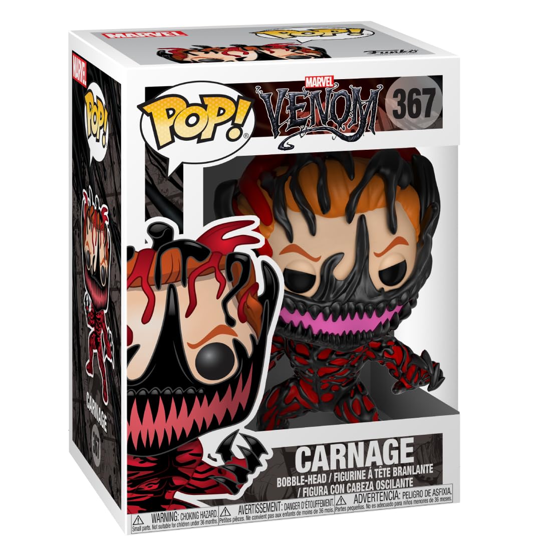 Amazon.com: Funko Pop Marvel: Venom - Carnage Cletus Kasady