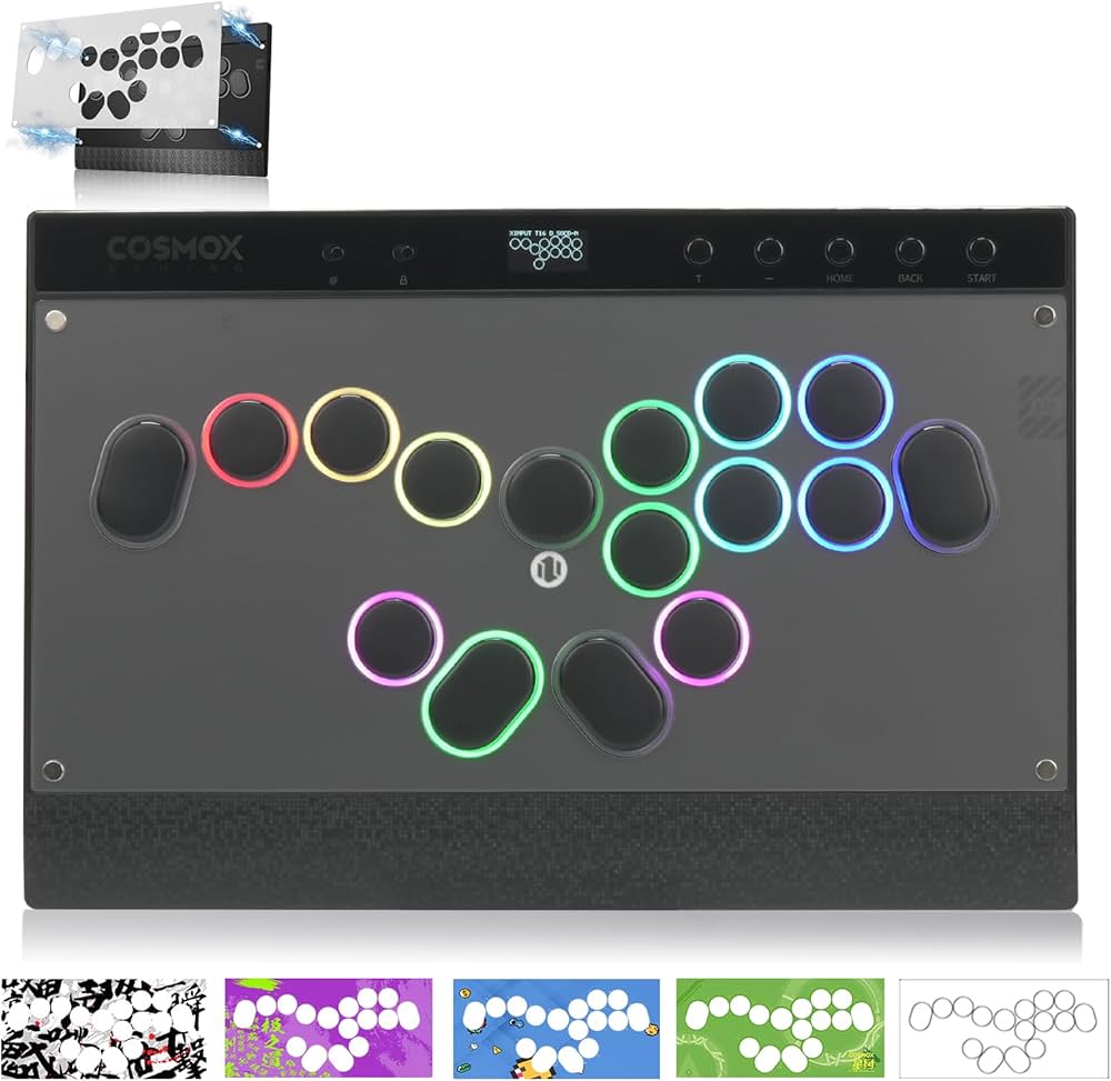 Amazon.com: ONEED Haute42 Leverless Controller Arcade Stick: Split