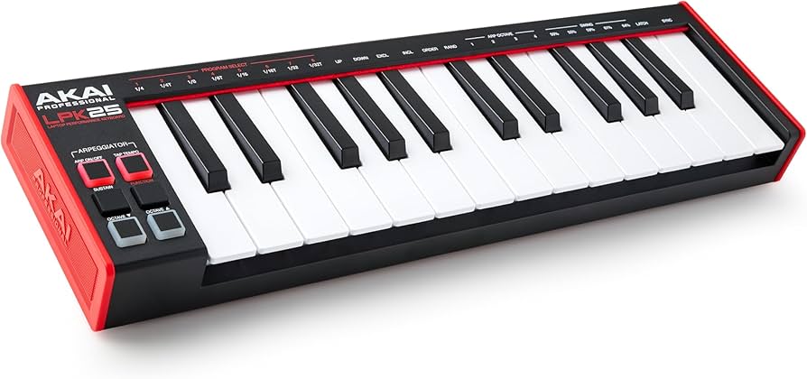 Amazon.com: Akai Professional LPK25 - USB MIDI Keyboard Controller
