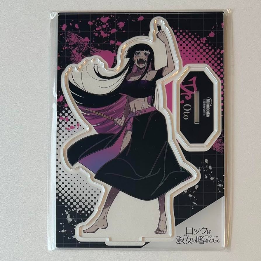 Amazon.co.jp: ロックは淑女の嗜みでして 黒鉄音羽 アクスタ : おもちゃ