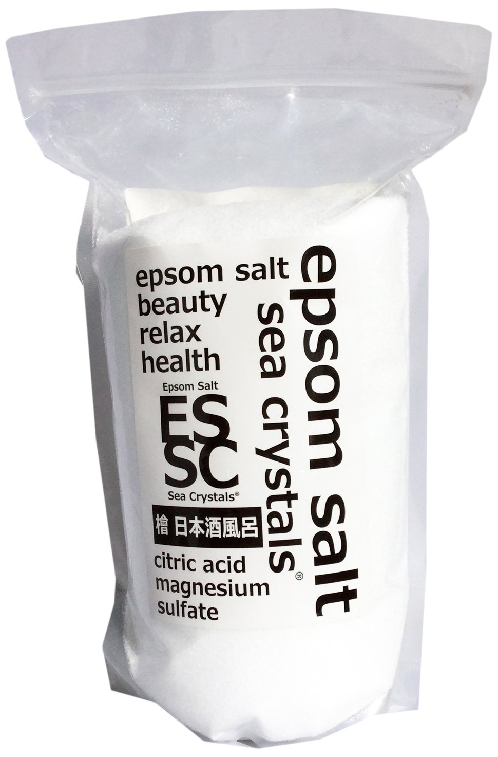 Amazon | Sea Crystals(シークリスタルス) エプソムソルト ヒノキの