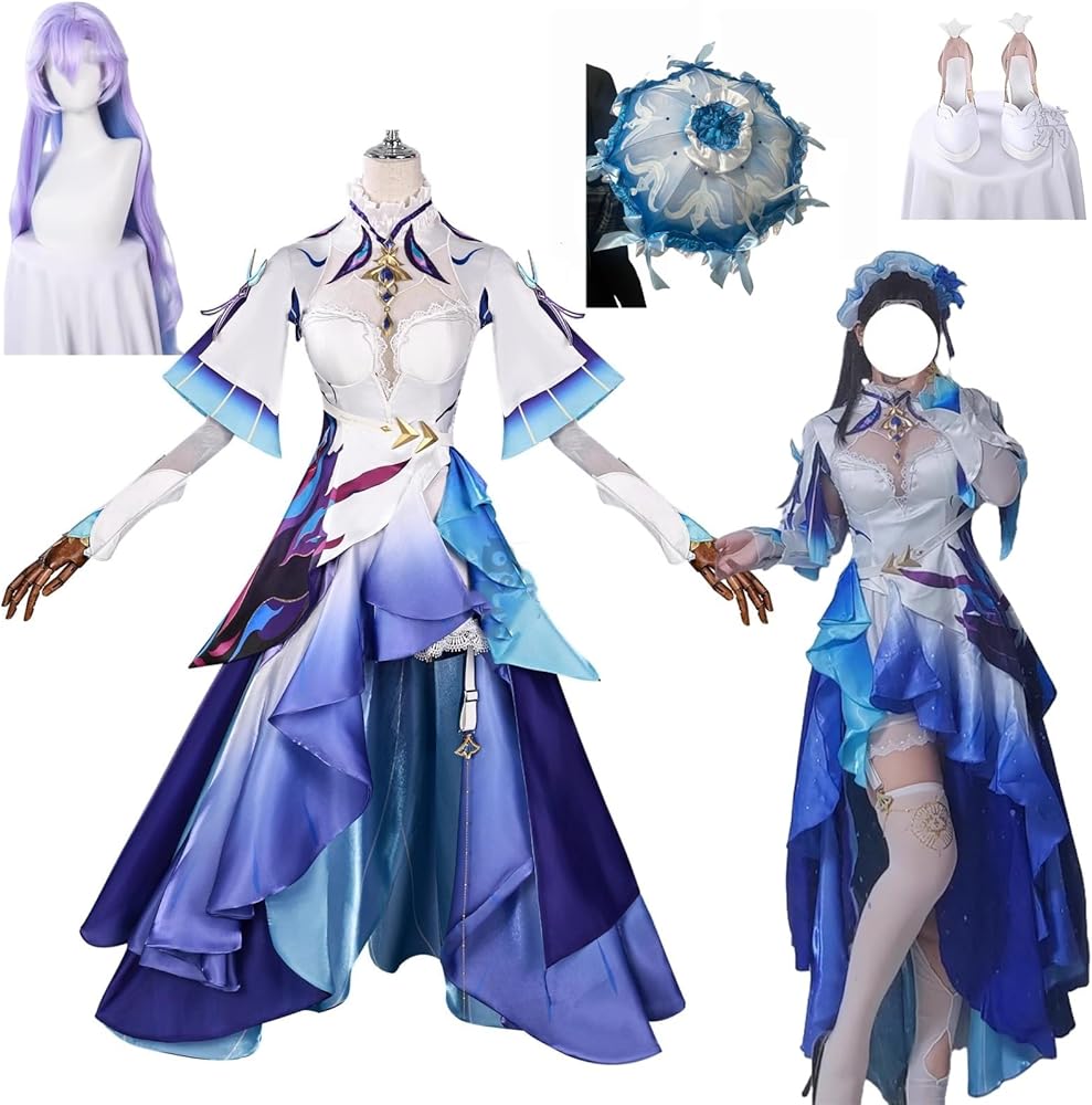 Amazon.co.jp: 会社# M 髪飾り付き 鳴潮 カンタレラ コスプレ衣装「靴