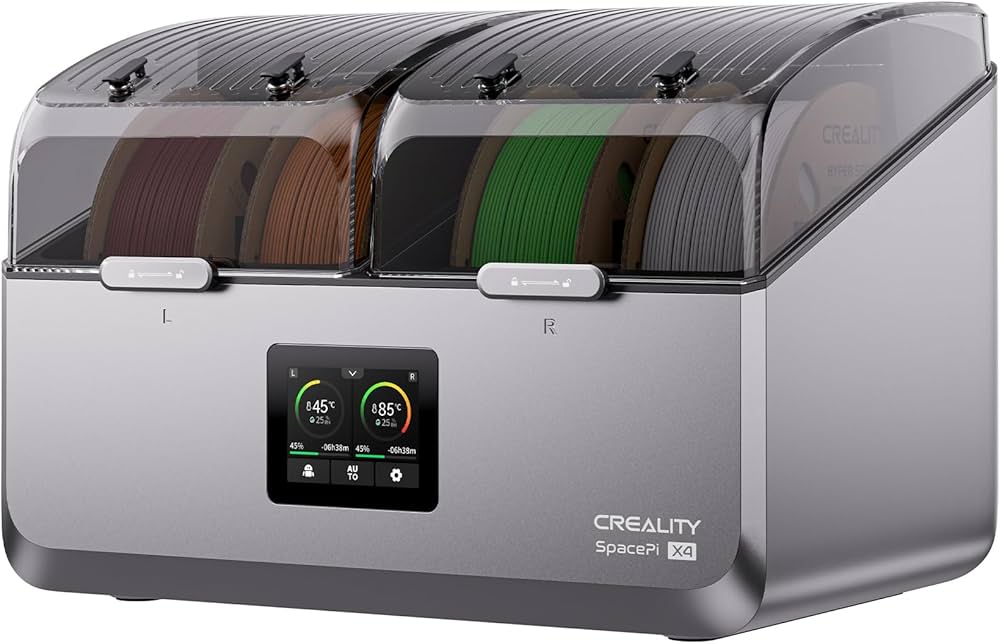 Amazon.co.jp: Creality Space Pi X4 フィラメントドライヤー 4ロール