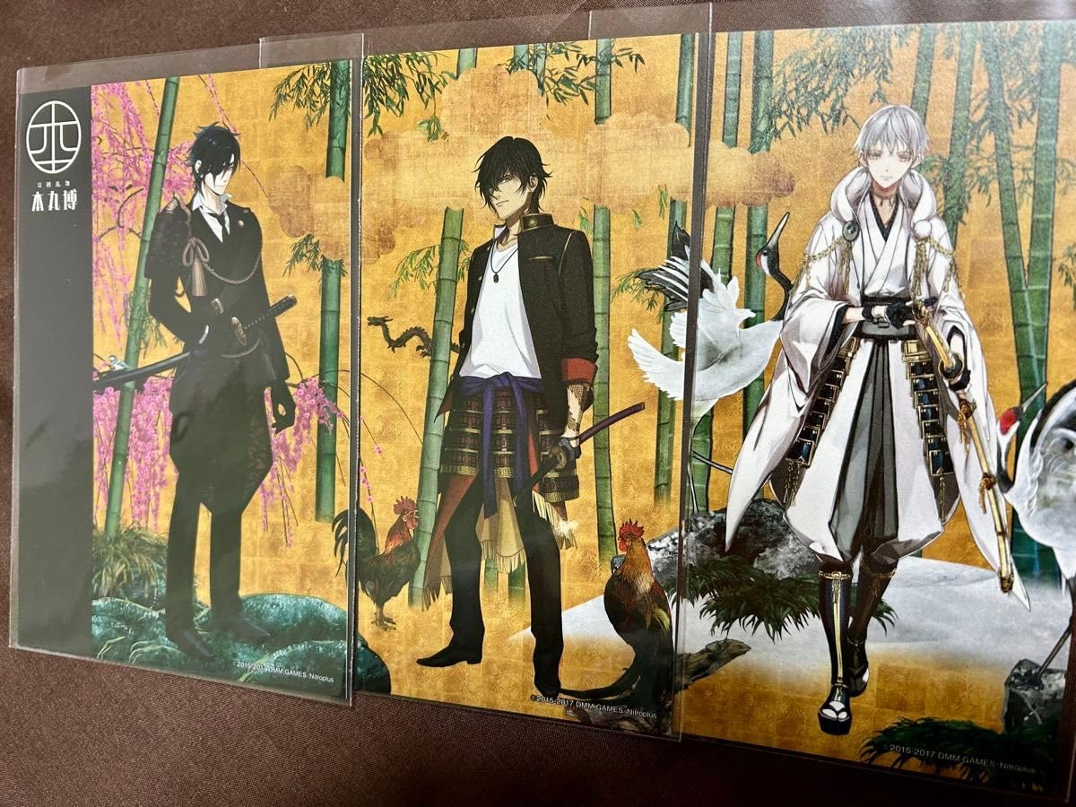 とうらぶ 本丸博 2020 ポスカ 全セット とうらぶ 本丸博 2020 ポスカ