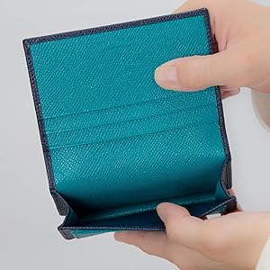 Amazon.co.jp: [ブルガリ] 名刺入れ BBMan 288287 メンズ BlueMedium