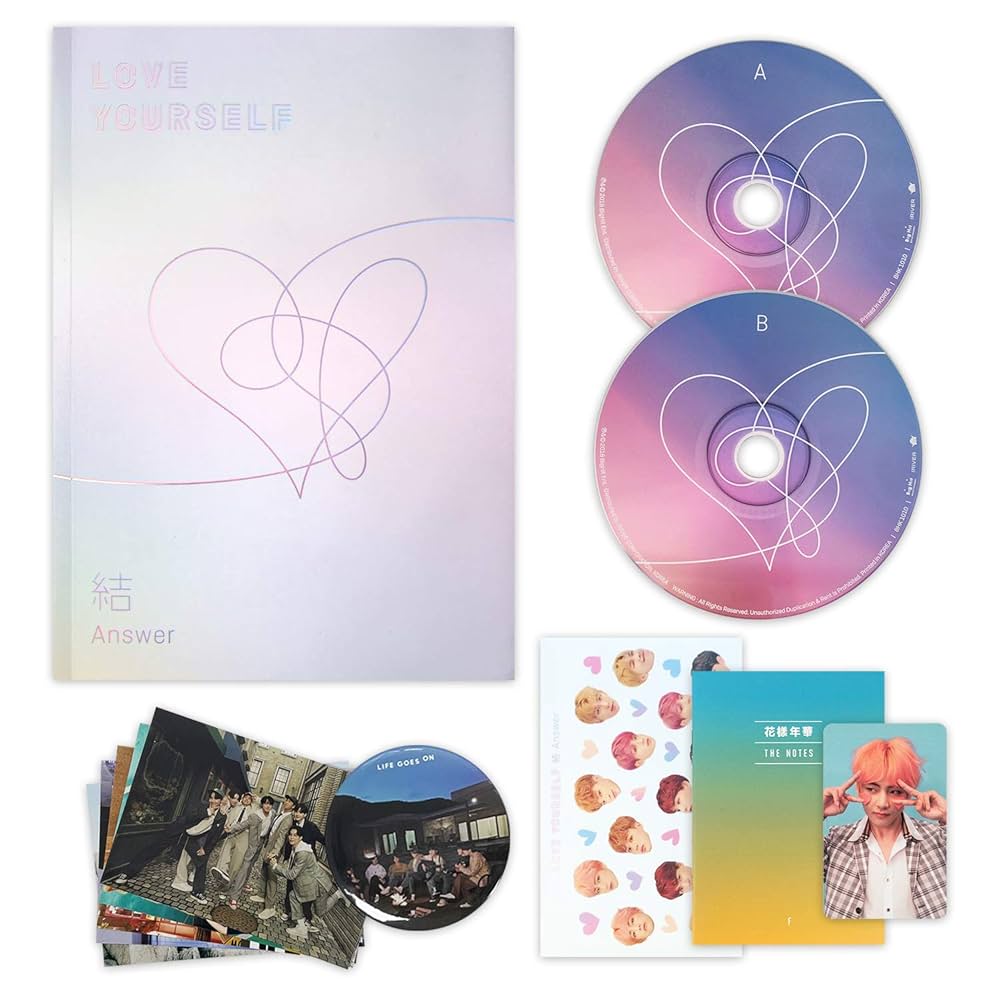 LOVE YOURSELF 結 ANSWER [ F ver. ] BTS Album 2CD + Photobook +