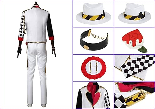 Amazon.co.jp: [LELE] ツイステ トレイ・クローバー コスプレ衣装