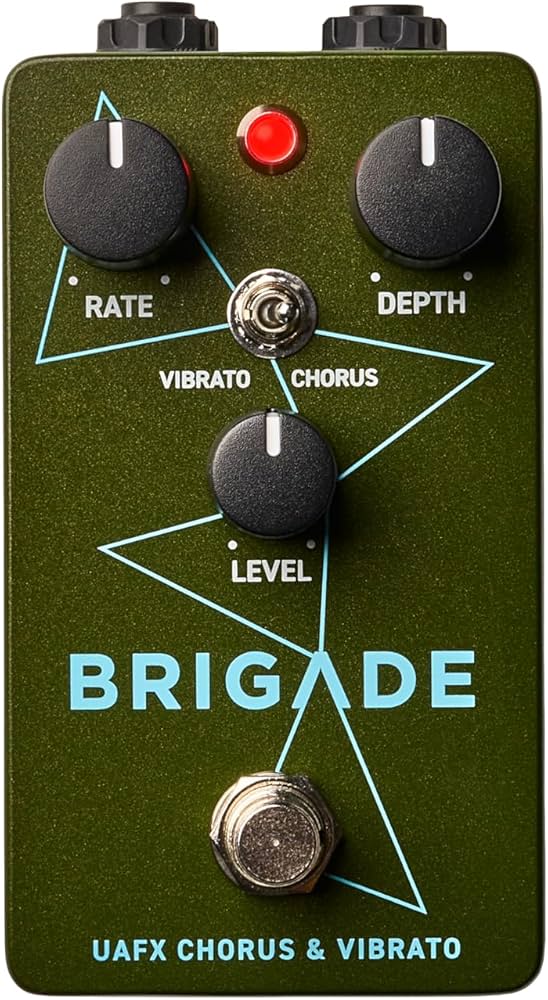 Amazon.com: Universal Audio Brigade Chorus and Vibrato Pedal
