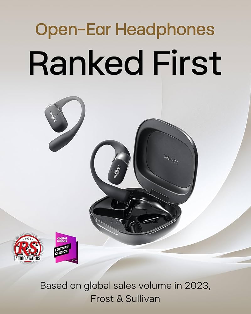 Amazon.com: SHOKZ OpenFit 2 Open-Ear Headphones,True Wireless
