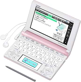 Amazon | CASIO Ex-word 電子辞書 中学生学習モデル ピンク 110