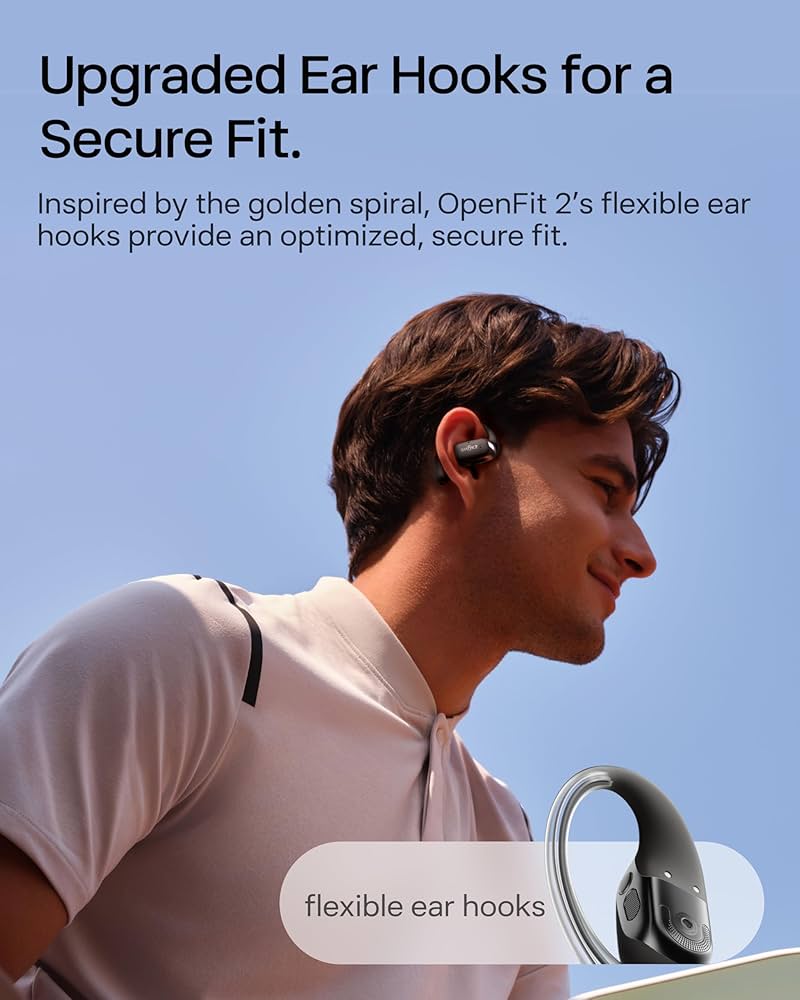Amazon.com: SHOKZ OpenFit 2 Open-Ear Headphones,True Wireless