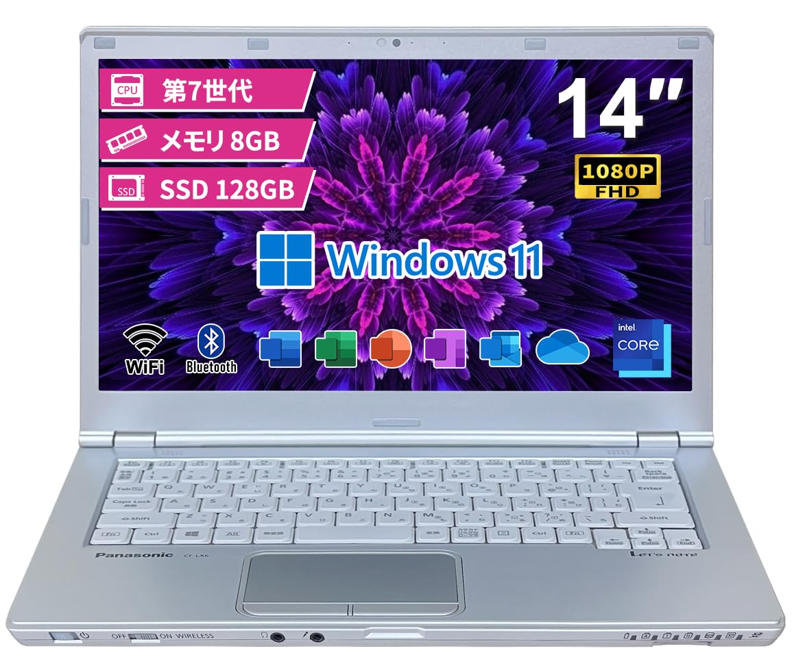Amazon.co.jp: 軽量14インチFHD Let`s note CF-LX6／Win11／MS Office