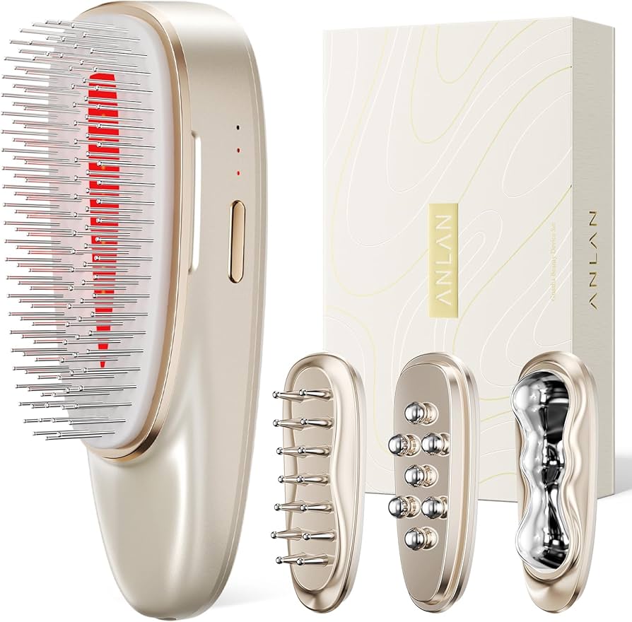 Amazon.co.jp: ANLAN リフトスパ温冷かっさ EMS リフトブラシ 電気