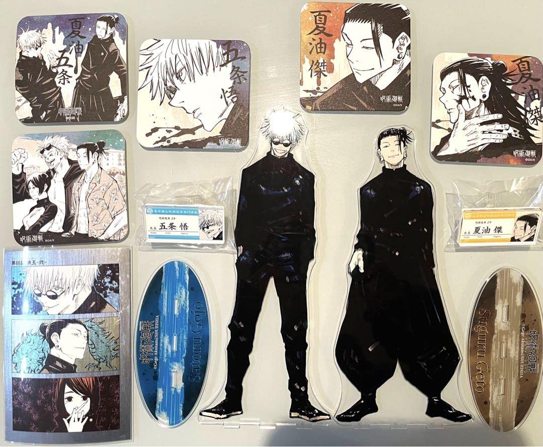 バラ売り/値下げ⭕】五条悟＆夏油傑アクスタ・グッズセット バラ売り