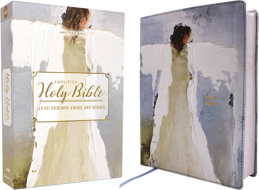 Amplified Holy Bible, Anne Neilson Angel Art Series, Leathersoft
