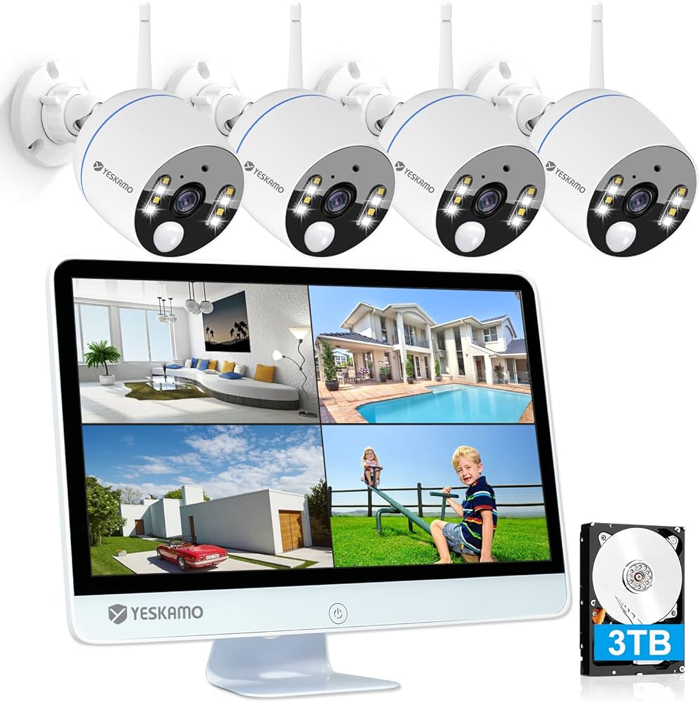 Amazon.co.jp: イェスカモ(YESKAMO)【500万超高画素・金属製】防犯
