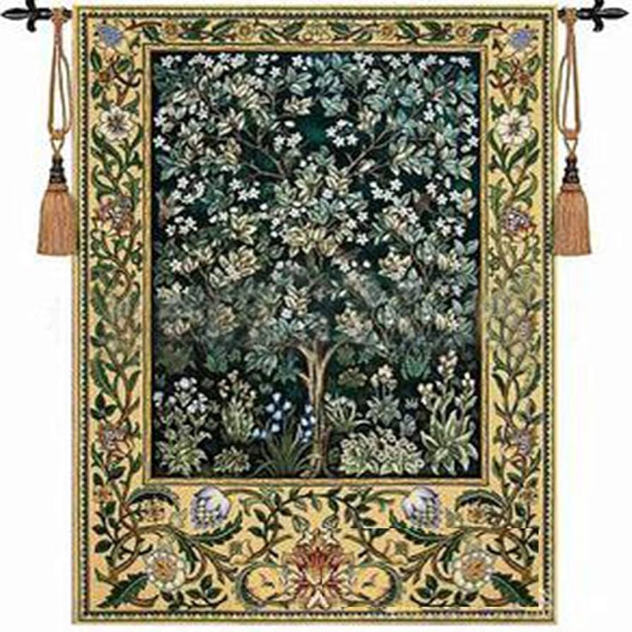 Amazon.co.jp: LB 壁掛けタペストリー オシャレ ジャカード織り