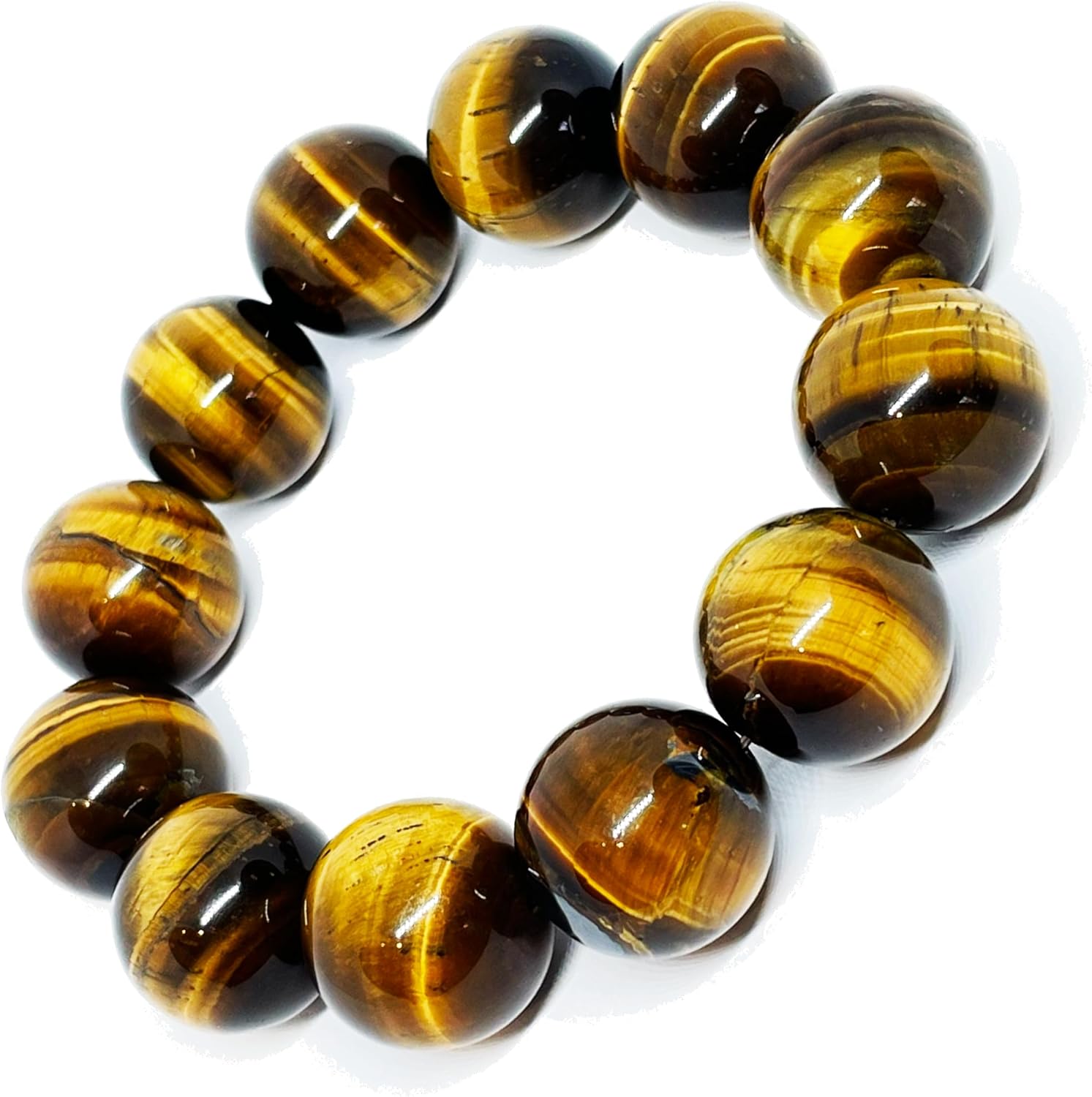 Amazon | 【hibikurasu】 イエロータイガーアイ パワーストーン