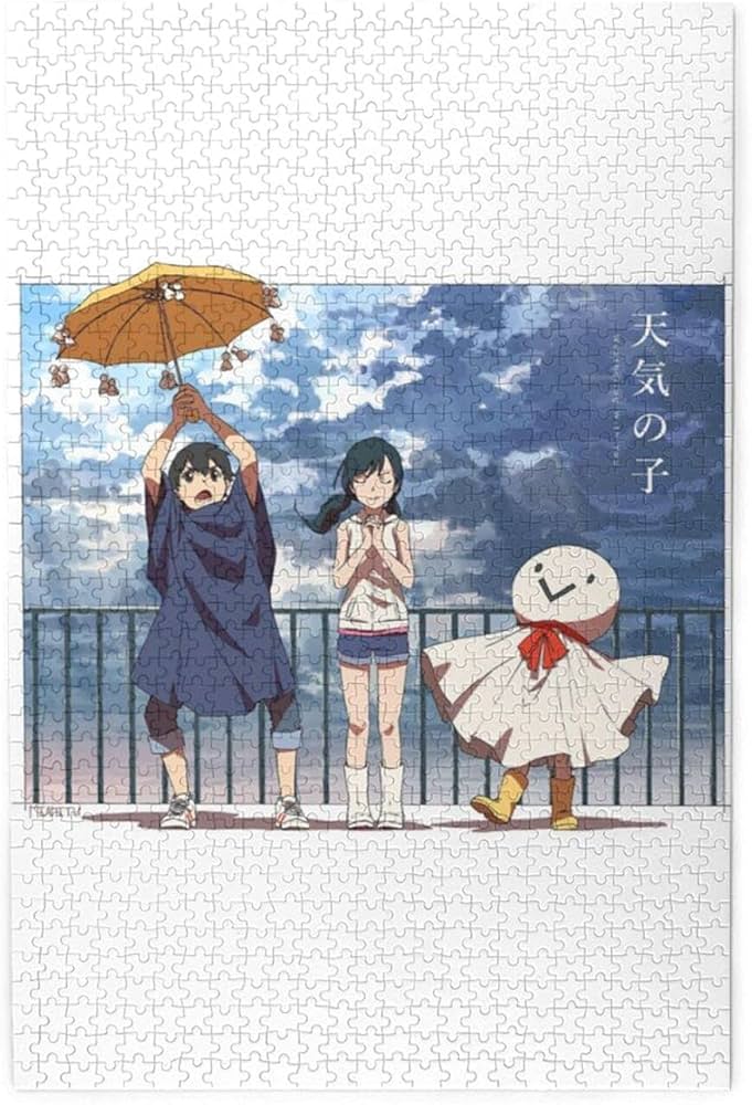 Amazon | 天気の子 1000ピース ジグソーパズル キャラクター パズル