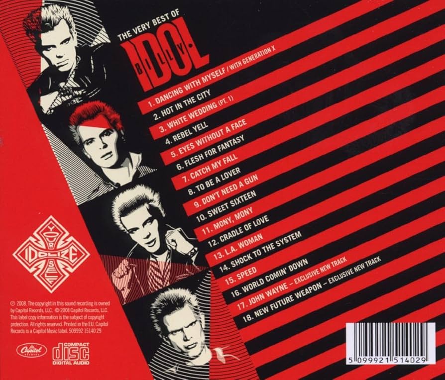 Amazon.co.jp: The Very Best Of Billy Idol: Idolize Yourself