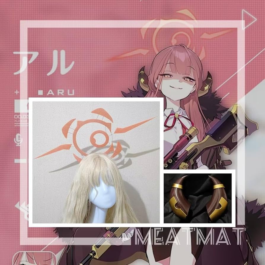 Amazon | [エルフ森林] 陸八魔アル コスプレ 道具 ヘイロー ブルアカ