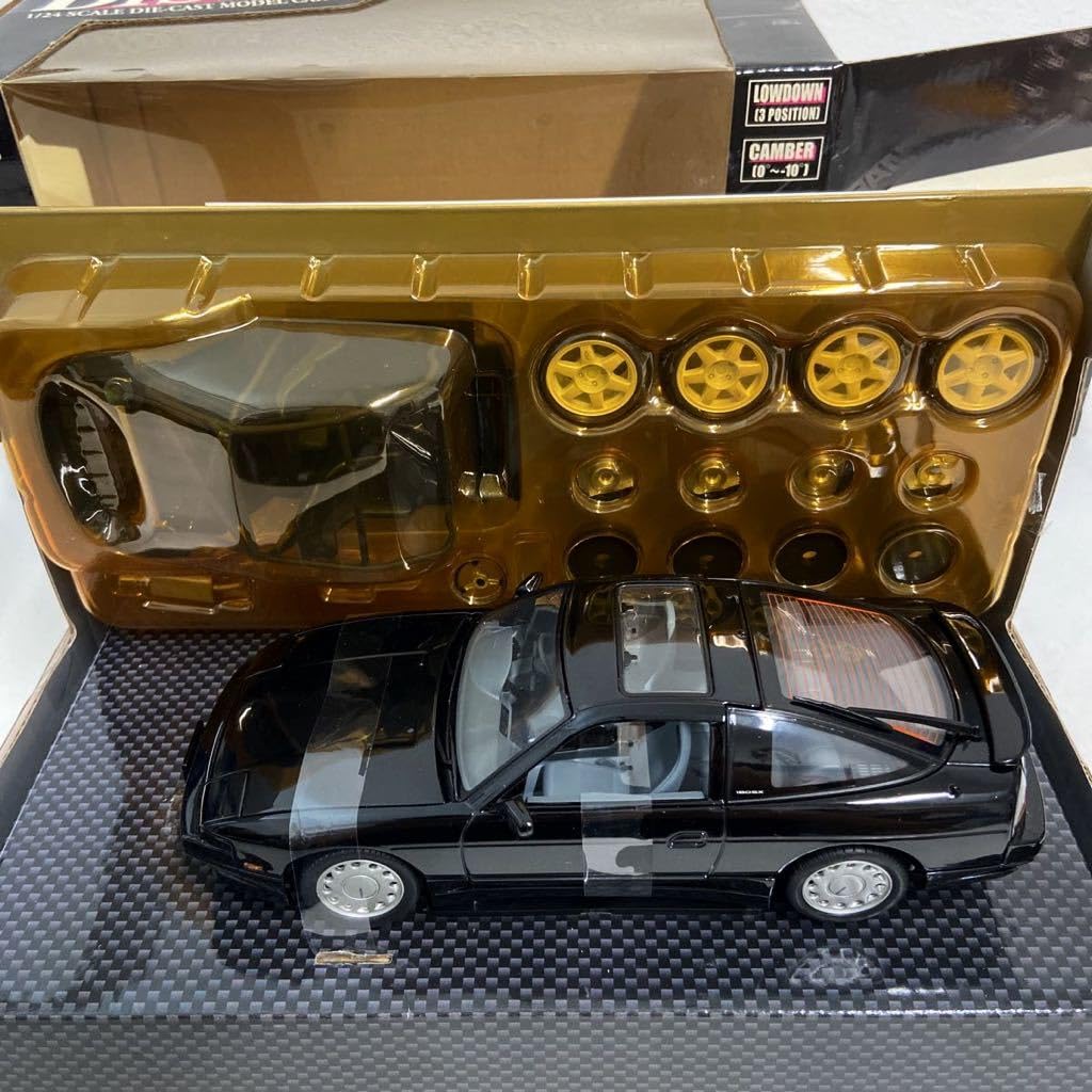 Amazon | アオシマ DISM 1/24 NISSAN 180SX RS13 Black 前期型 1990年